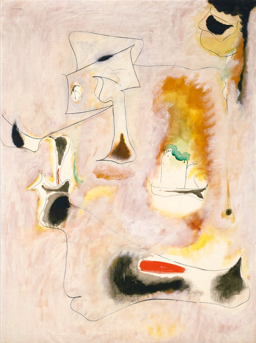 “Charred Beloved I” by Arshile Gorky