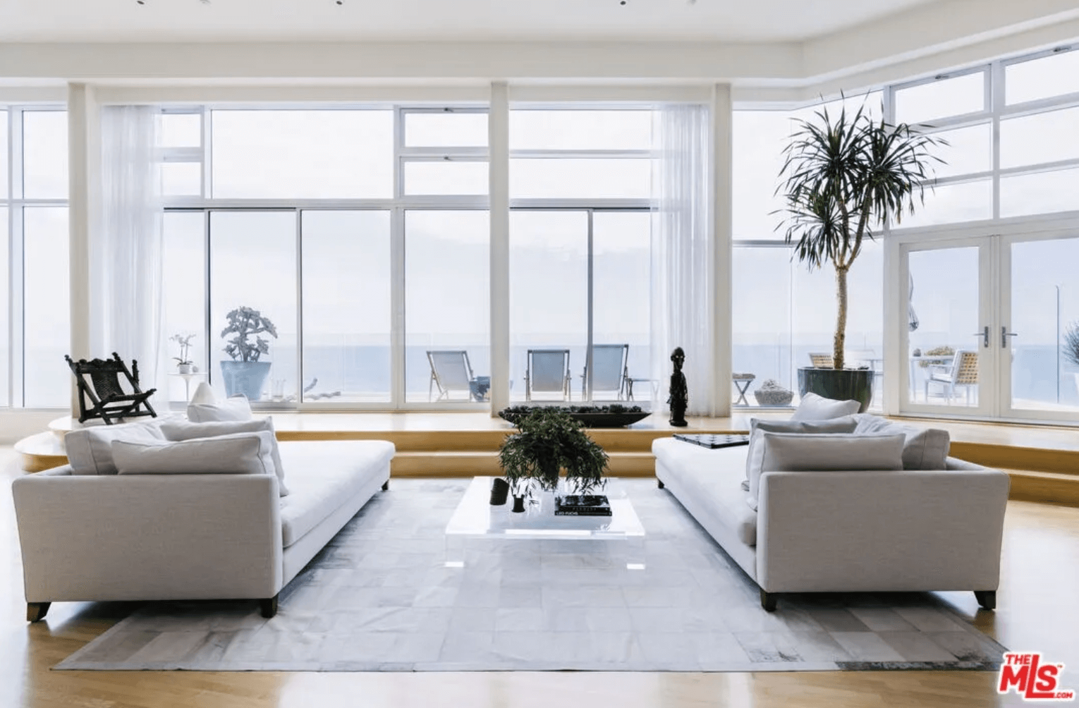 The mansion’s living space