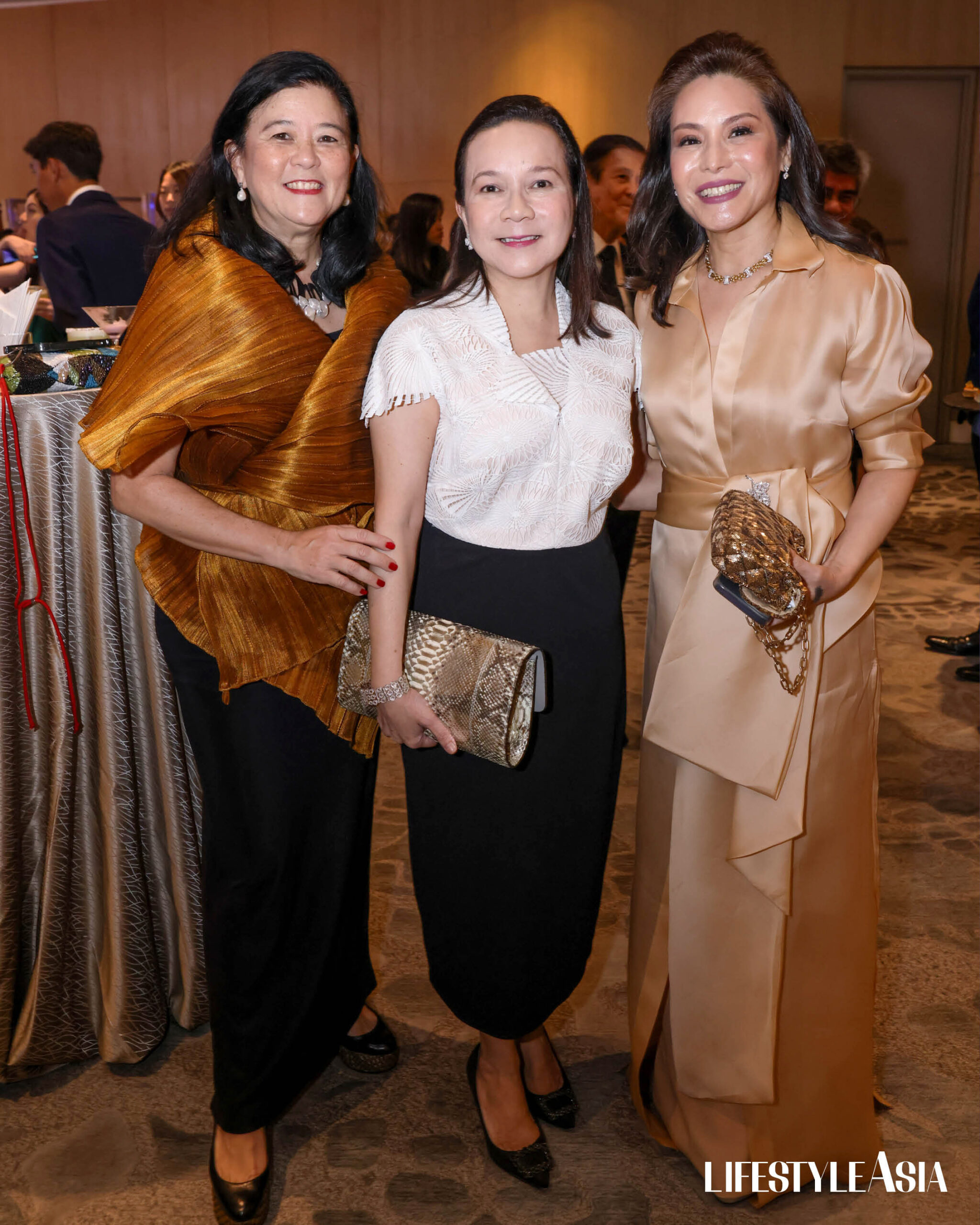 Sandy Romualdez, Senator Grace Poe, and Ana Lorenzana-de Ocampo