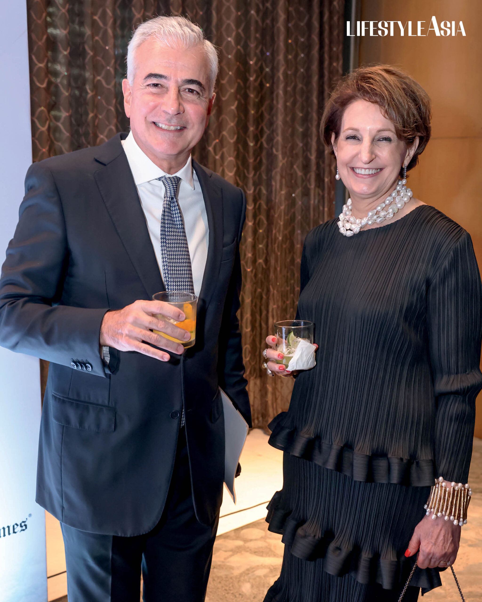 Fernando Zobel de Ayala and US Ambassador Mary Kay Carlson