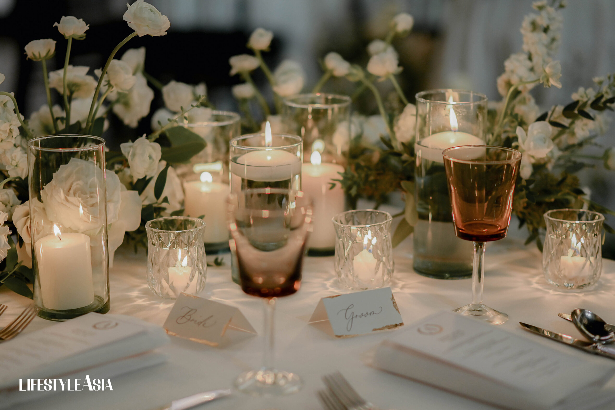 Table decoration details by Bhem Meijer