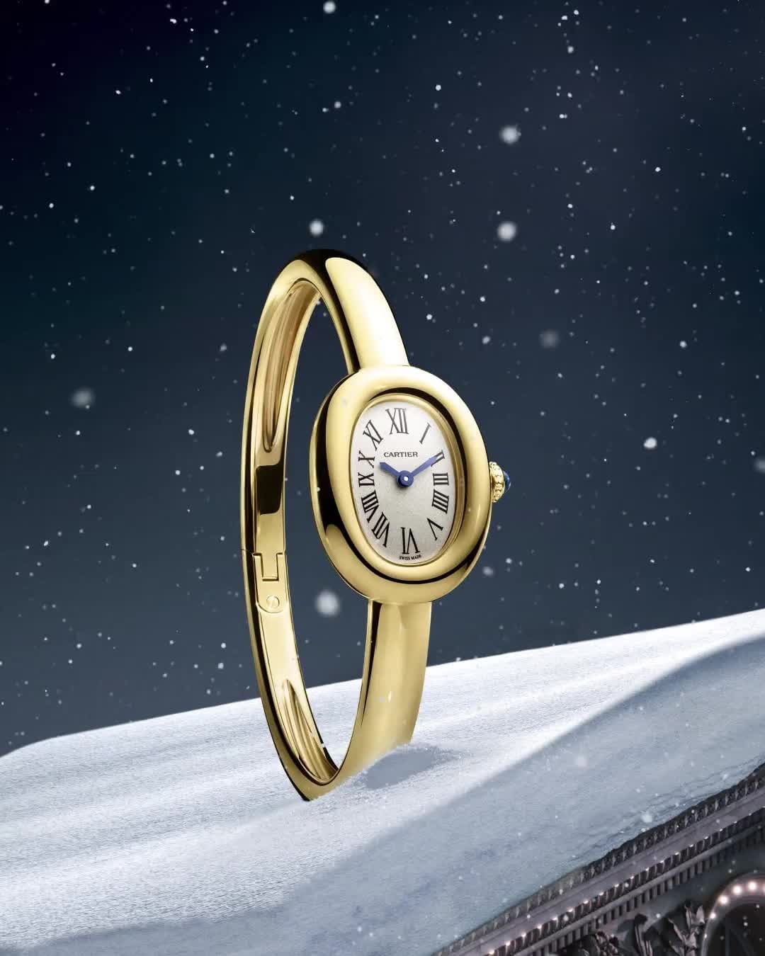 Cartier's Baignoire bangle watch