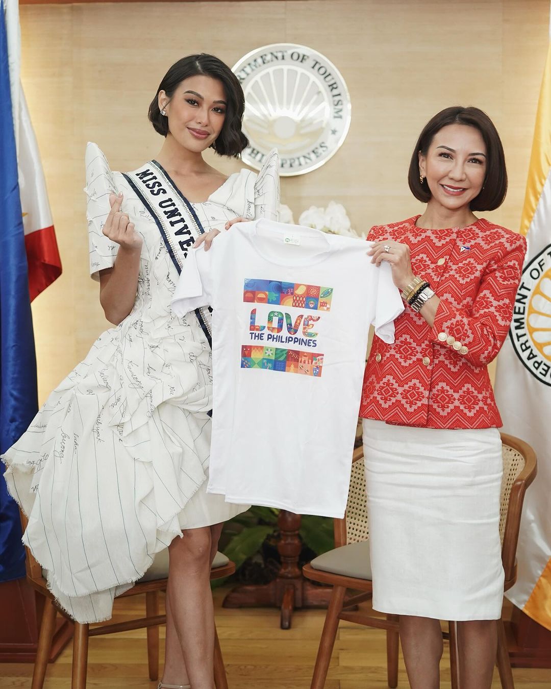 The Department of Tourism assigned Michelle Dee as the country's newest tourism ambassador.