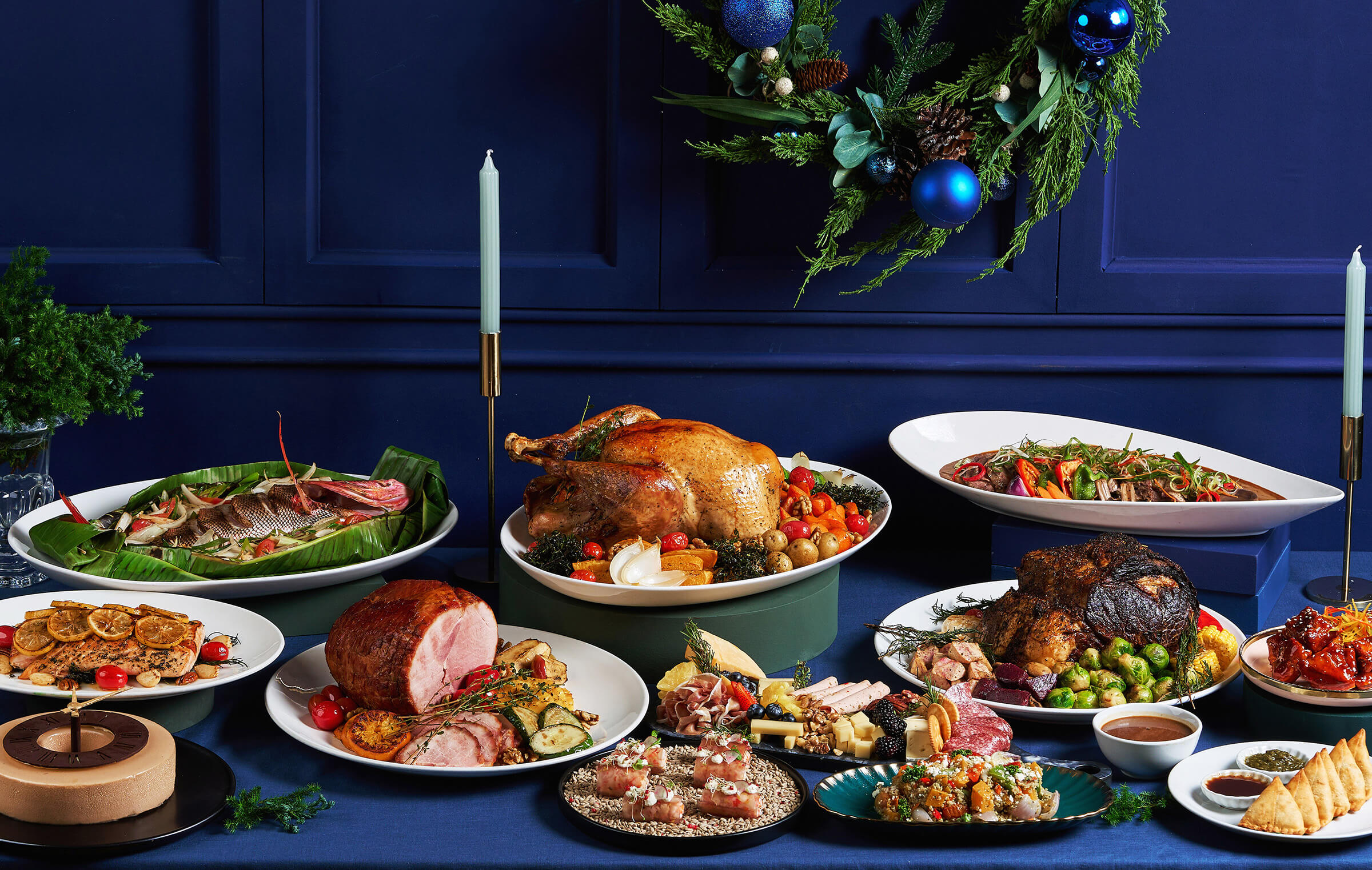 A festive spread from HEAT