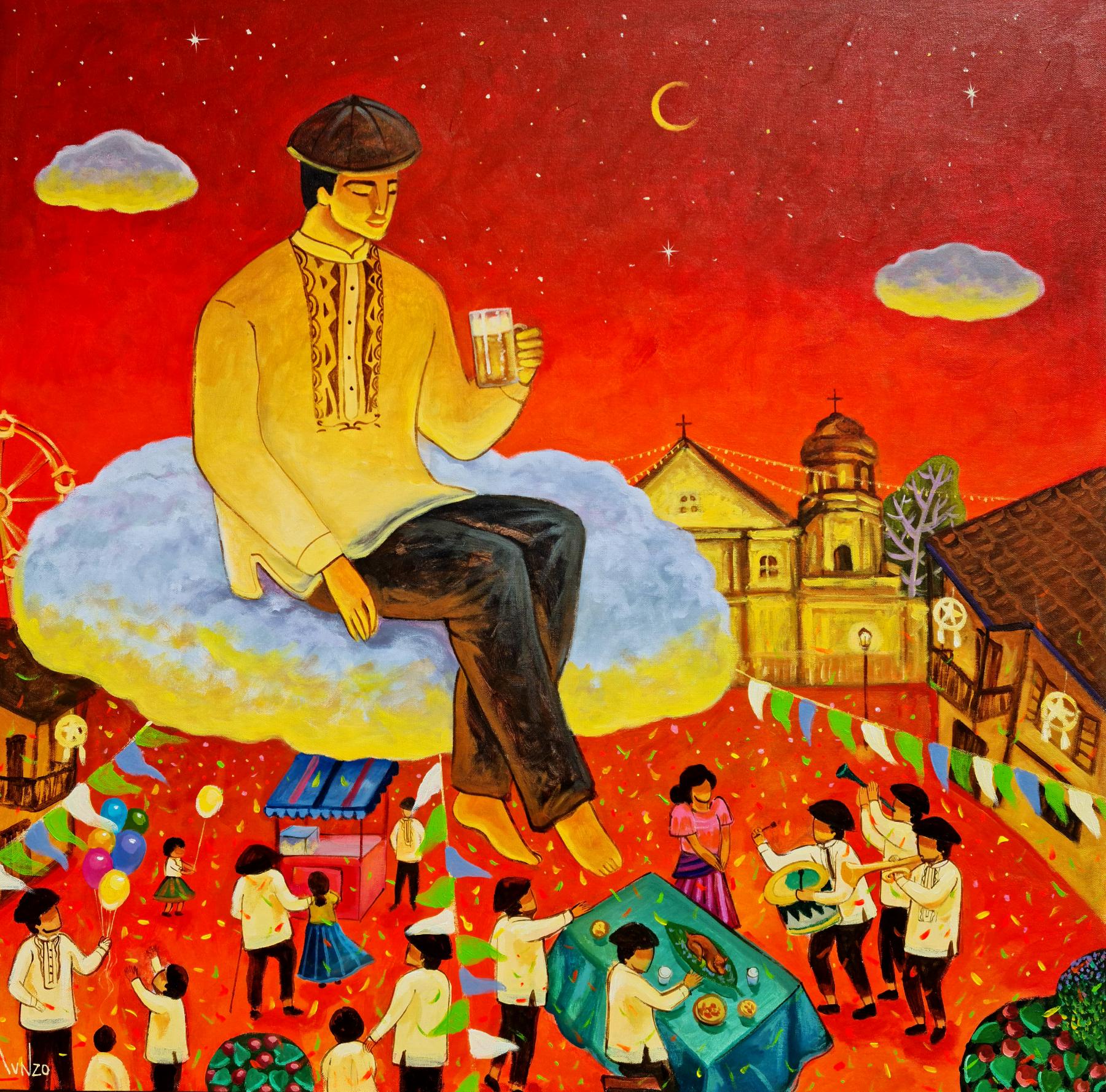 A piece from the Manila Festive Tales Art Exhibit