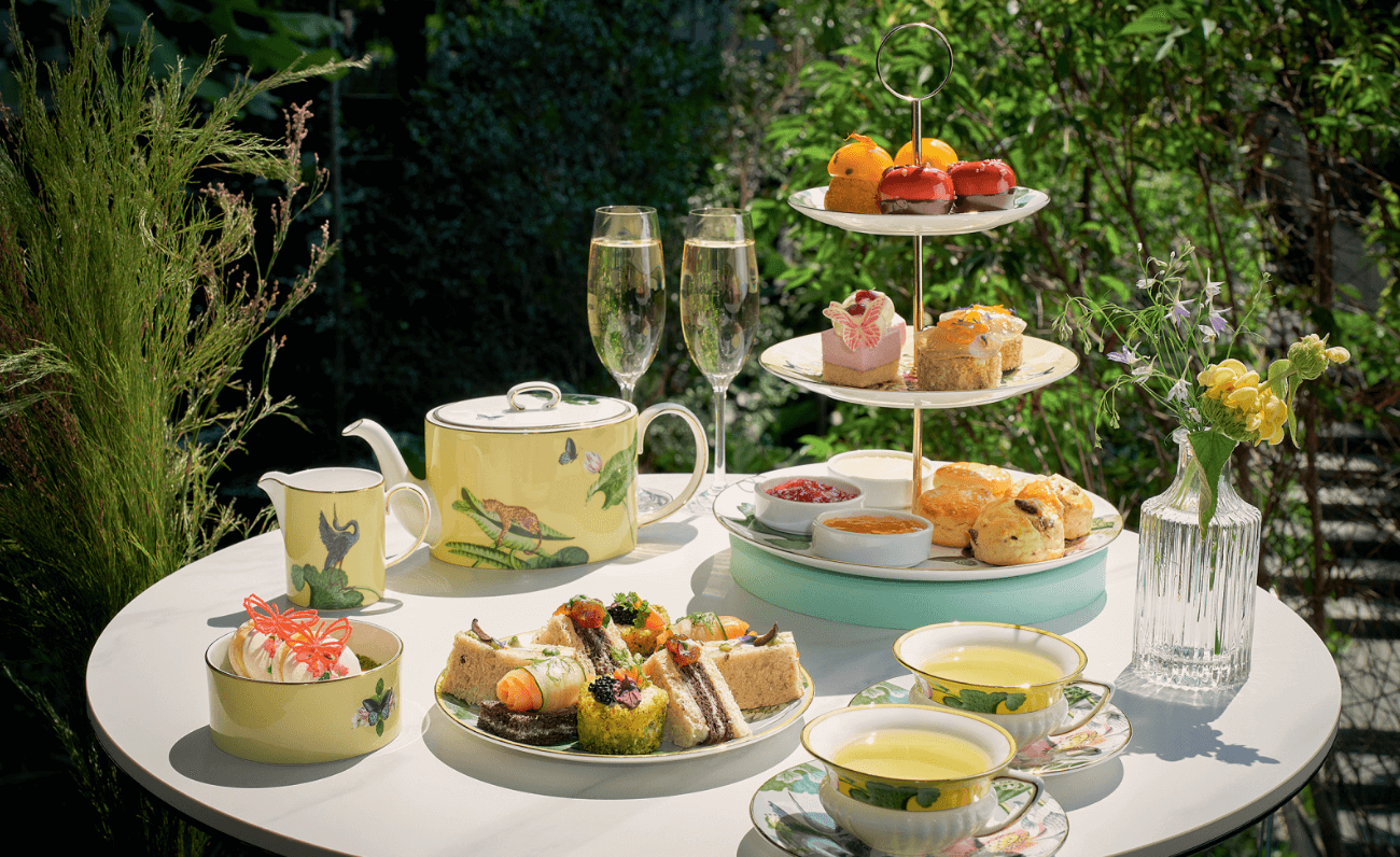 Here, you can enjoy their afternoon tea at their Forest Terrace