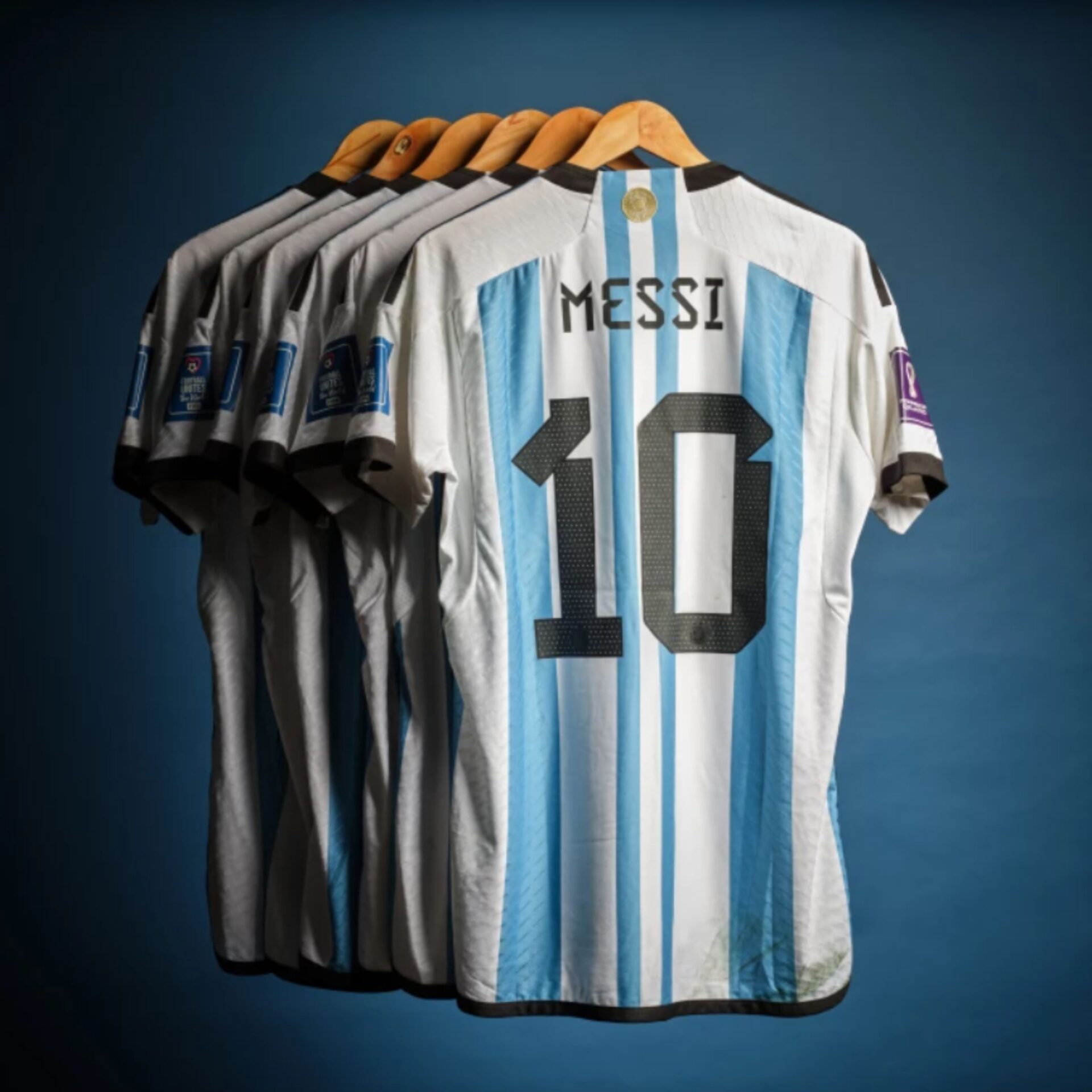 Lionel Messi's World Cup shirts are up for auction