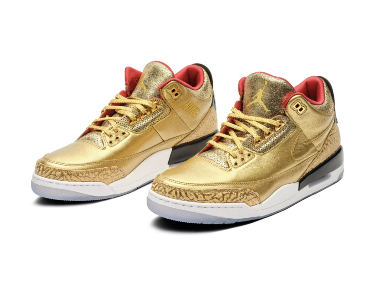 Spike Lee’s Gold Air Jordan 3