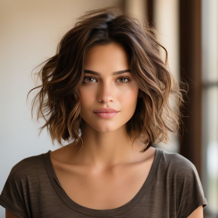 Waves add volume and flair to a regular bob