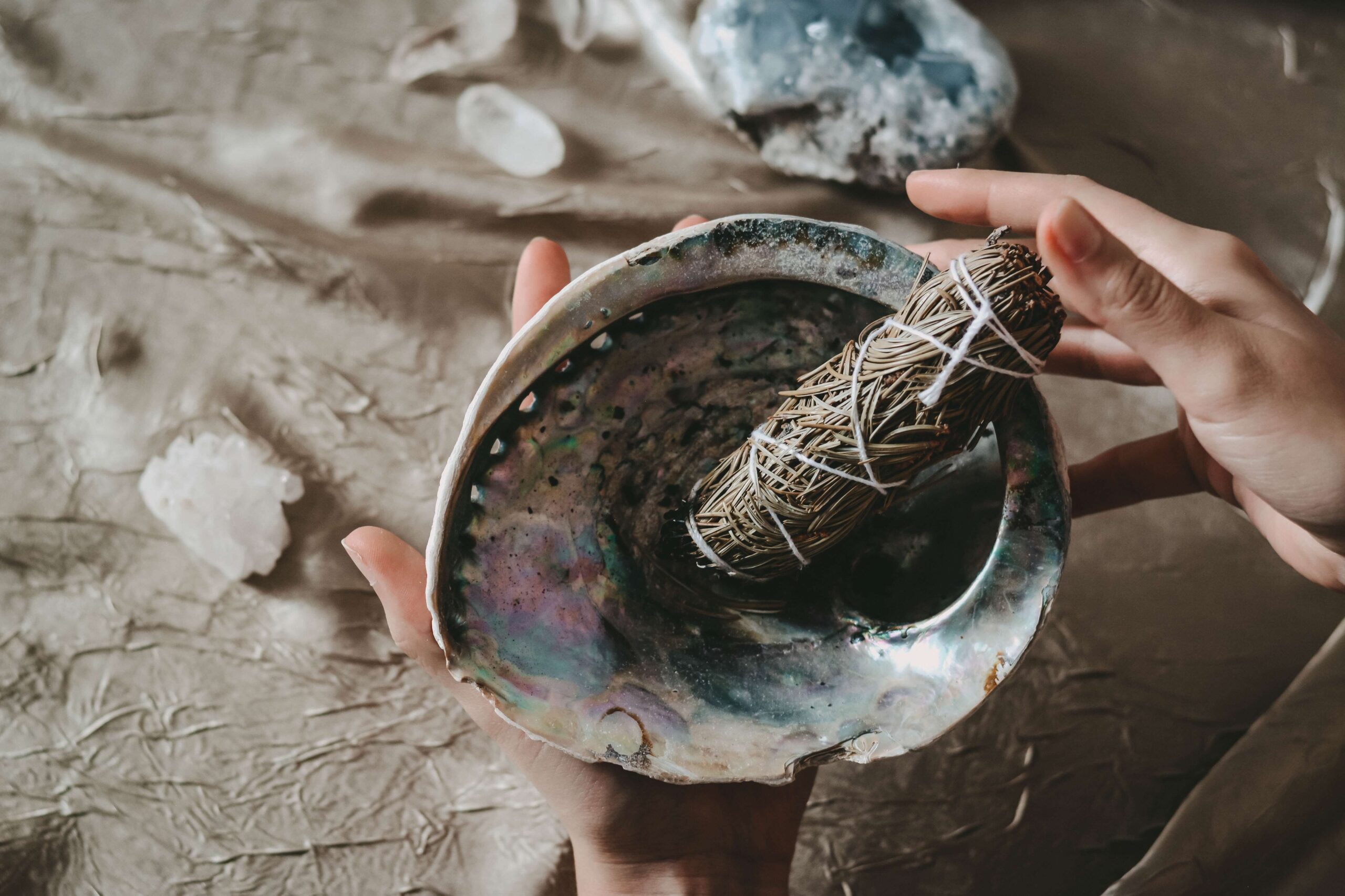 Smudging or smoke cleansing and working with crystals are eclectic yet unique new traditions worth indulging in for the new year