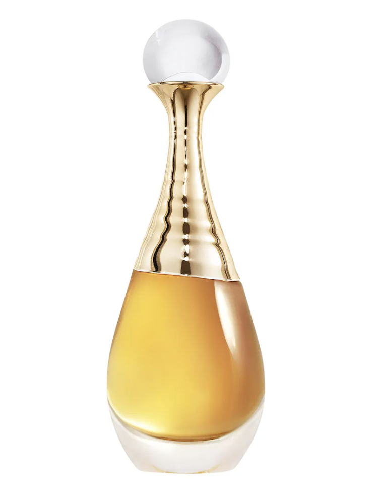 Christian Dior’s J’Adore L’Or eau de parfum showcases floral fragrances with gourmand notes