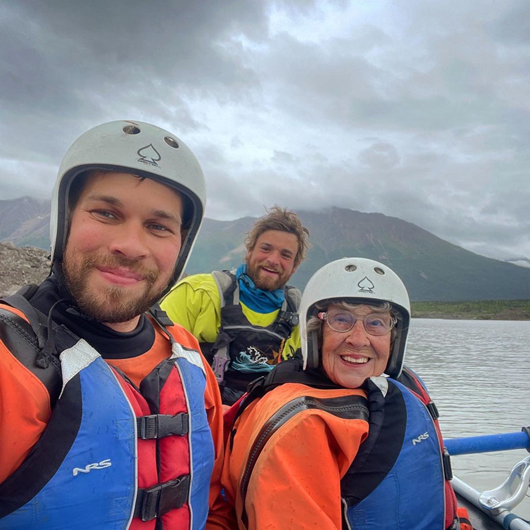 White water rafting at Wrangell-St. Elias National Park, Alaska