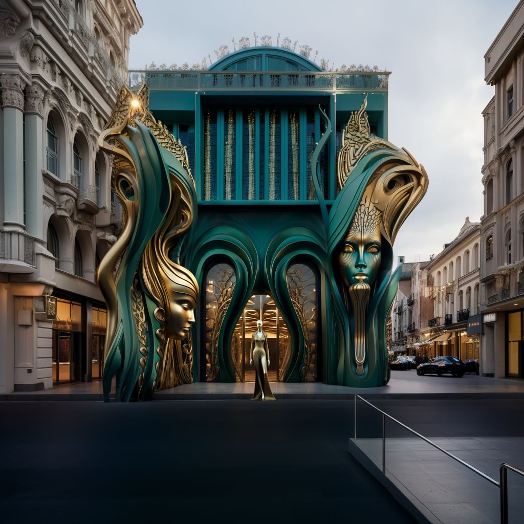 luxury fashion store