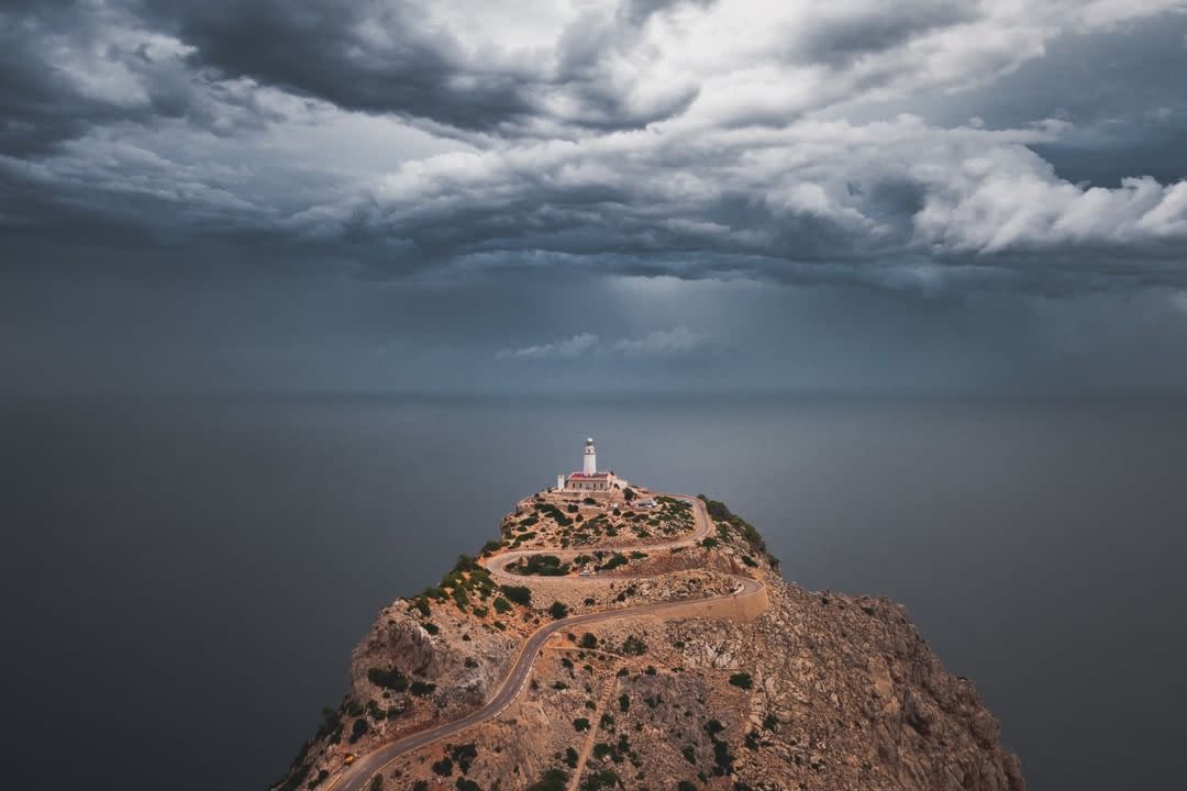 The Formentor Lighthouse in Mallorca, Spain