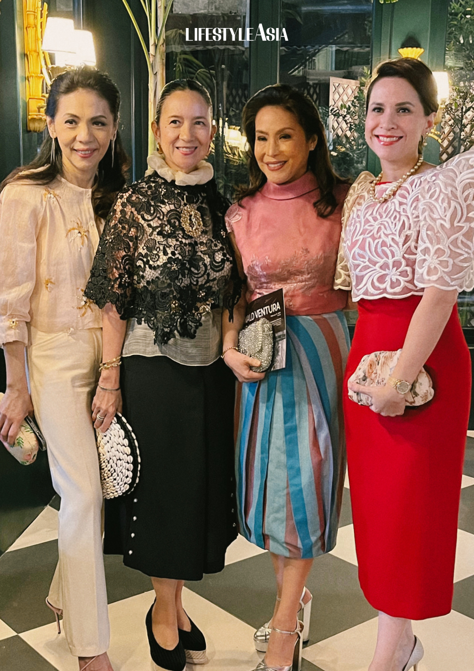 Kaye Tinga, Mia Borromeo, Ana De Ocampo, Audrey Zubiri