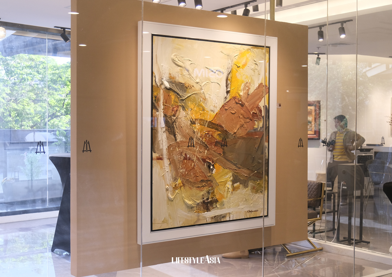 Montegrande prefers exhibiting both new and old works to honor his growth as an artist