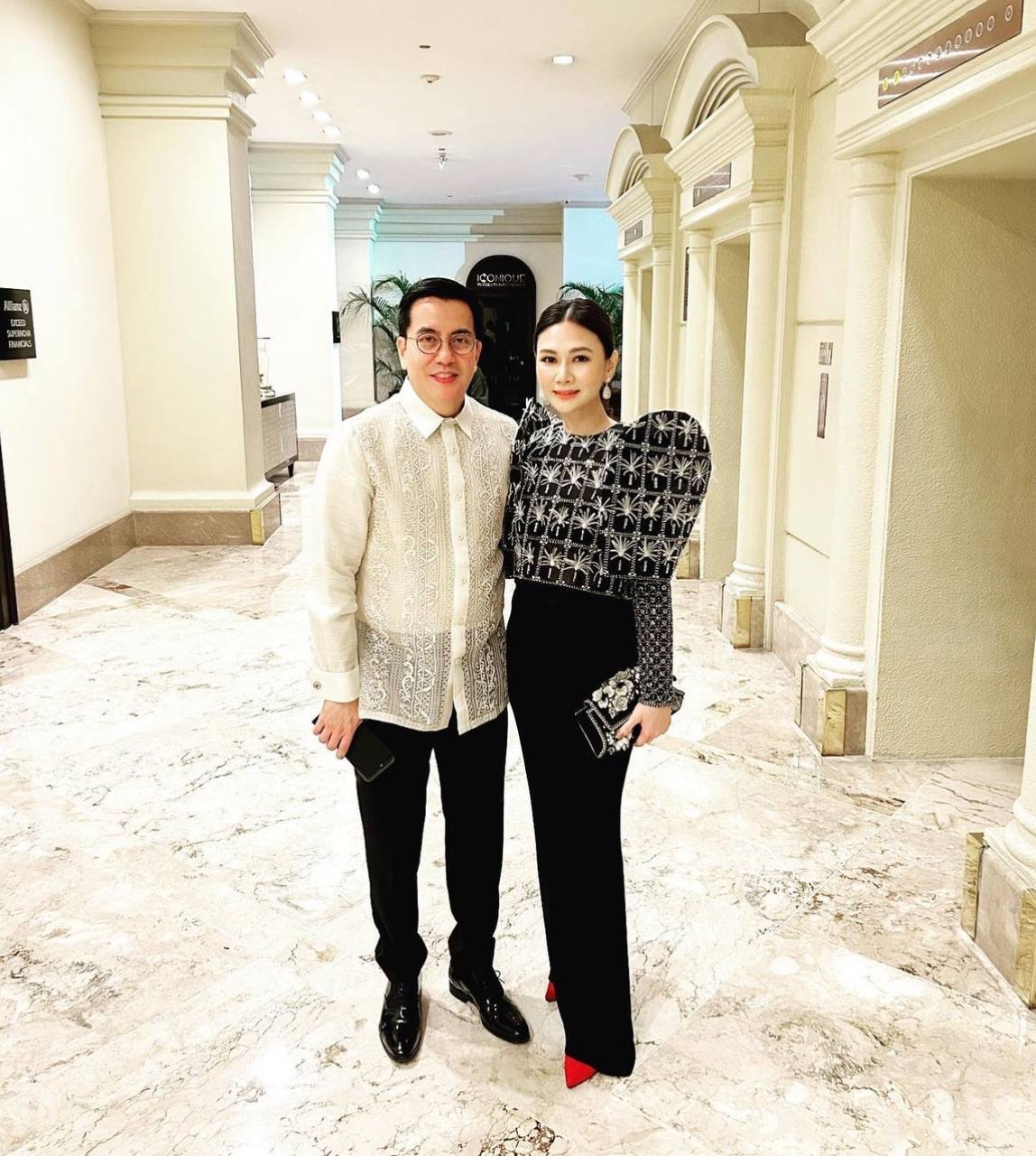 Bryan and Kai Lim at the Peninsula Manila during the Red Charity Gala 