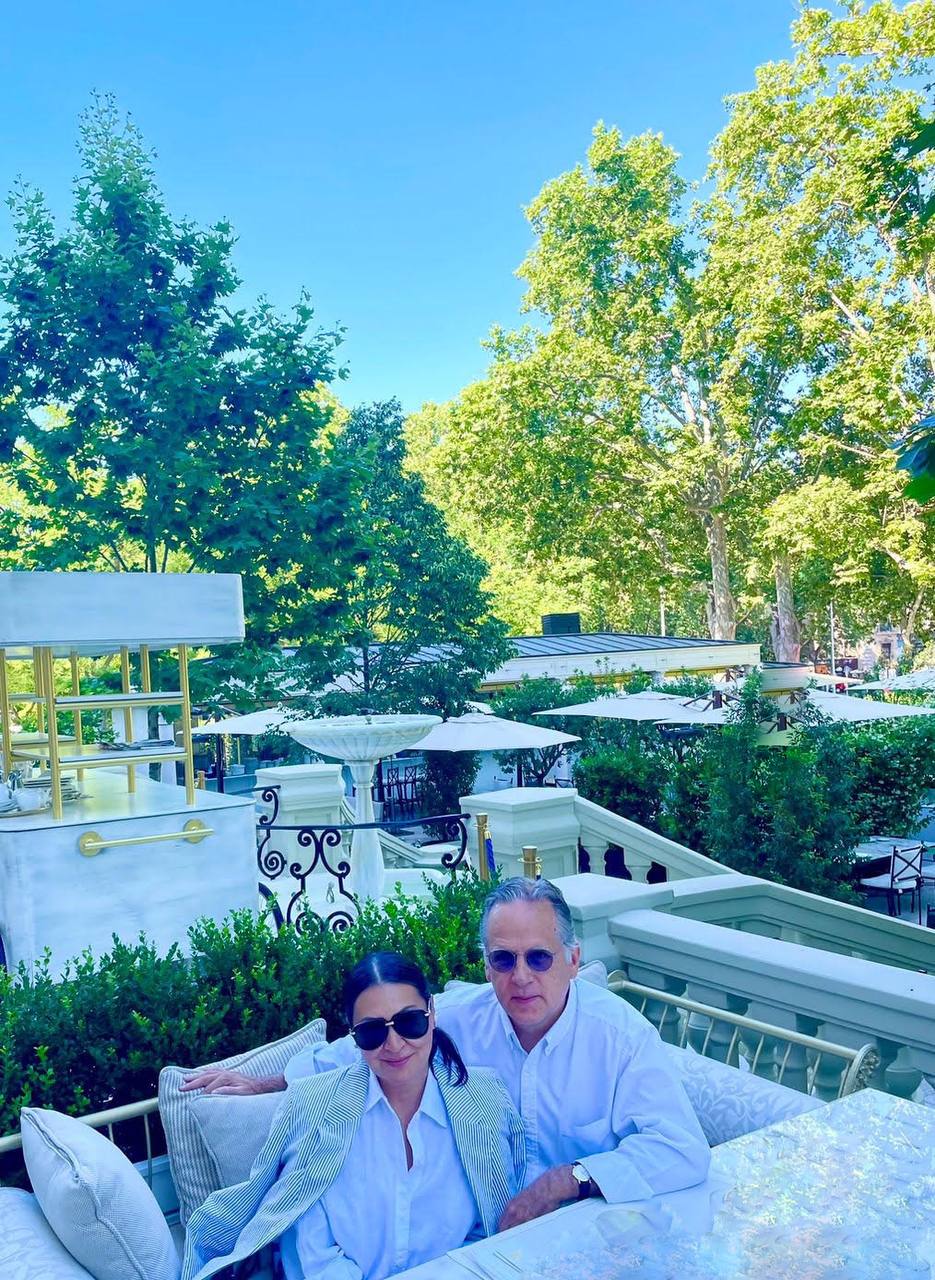 Marilu and David Batchelor indulging in some quality leisure time in Madrid  