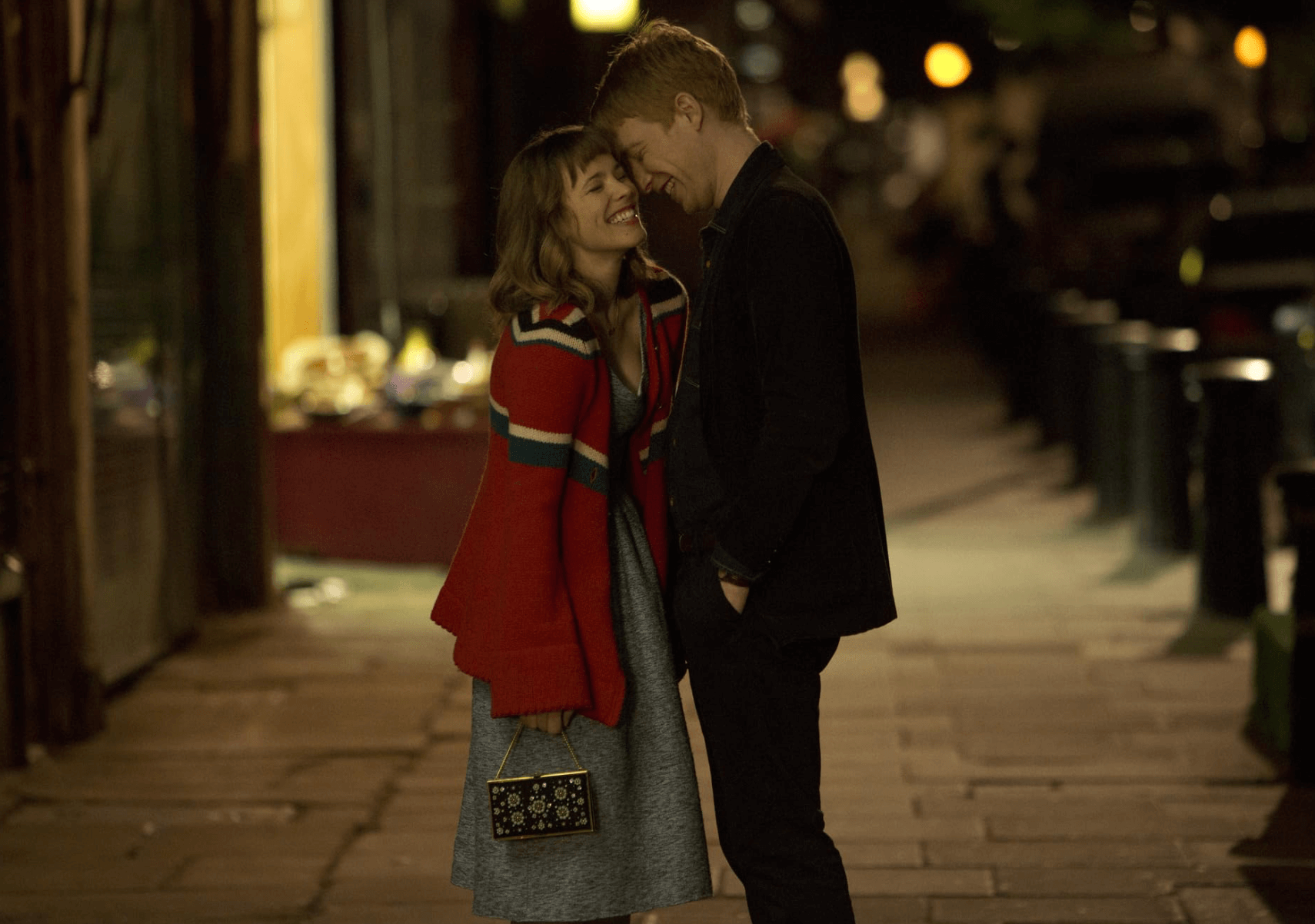 Domhall Gleeson and Rachel McAdams star in Richard Curtis’ moving sci-fi romance