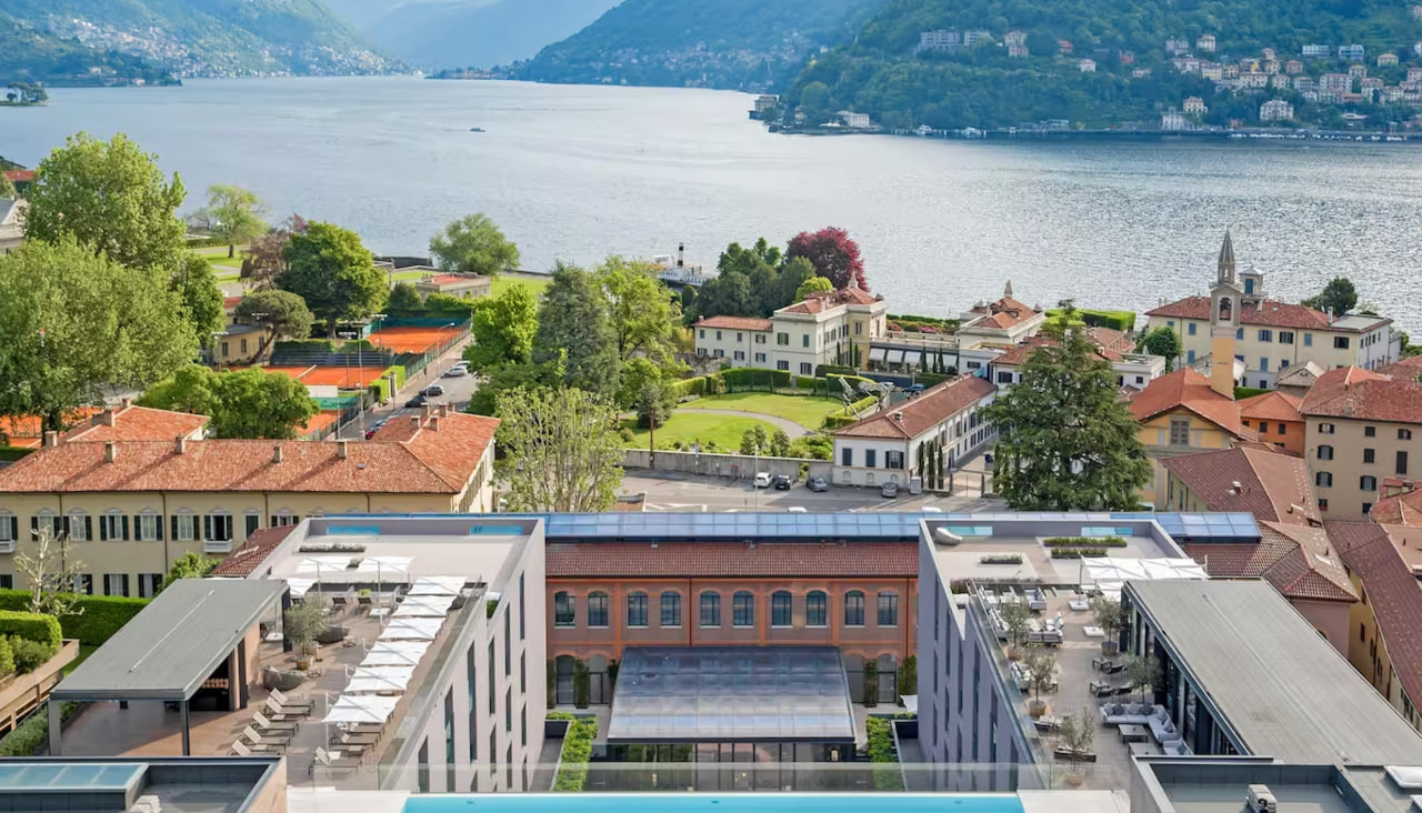 The view at Hilton Lake Como