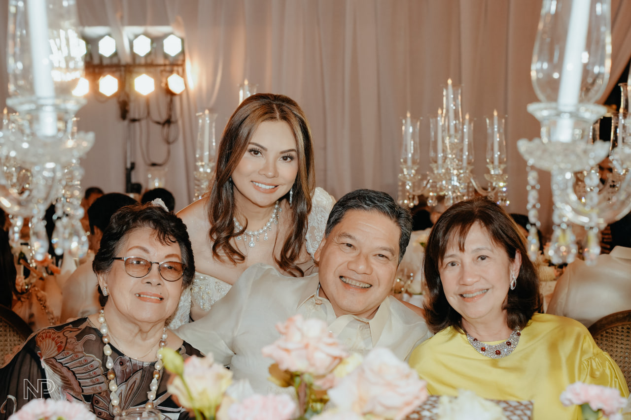 (From left to right) Marilou Alejandro, Mela Mosqueda-Bengzon, Luis Virata and Libet Virata