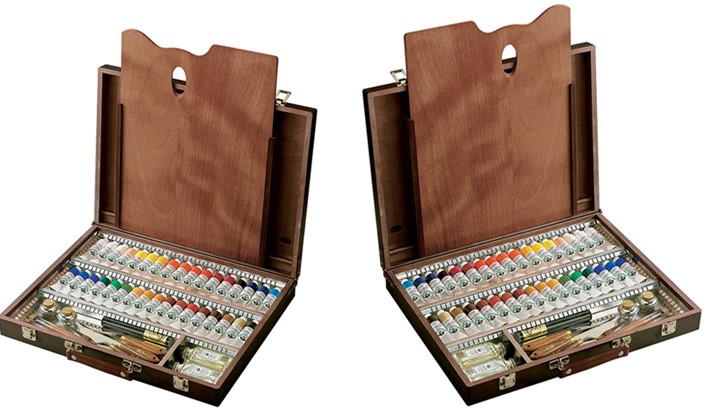 Old Holland 15103 Wooden Oil Colour Box