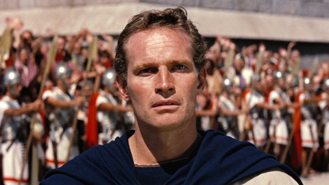 Charlton Heston as Ben-Hur