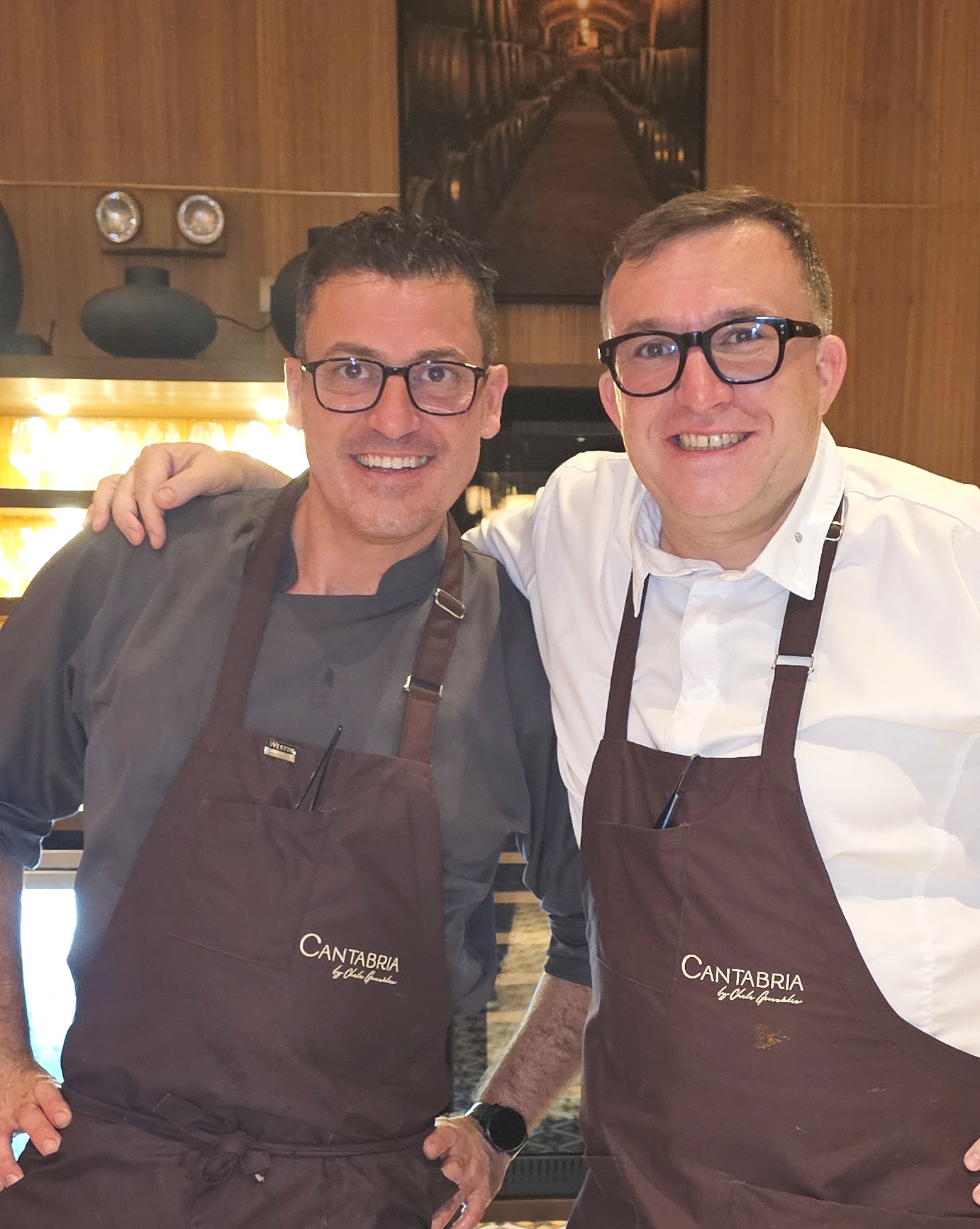 Chefs Ivan Saiz Sordo and Chele Gonzalez Westin Manila Cantabria