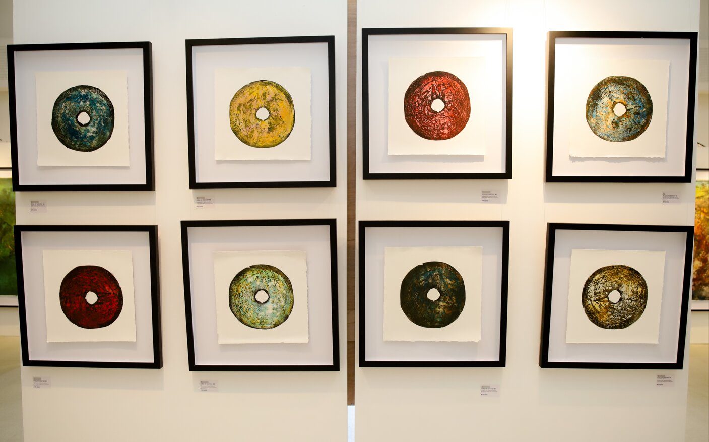 More circular talisman prints from Godin's exhibition