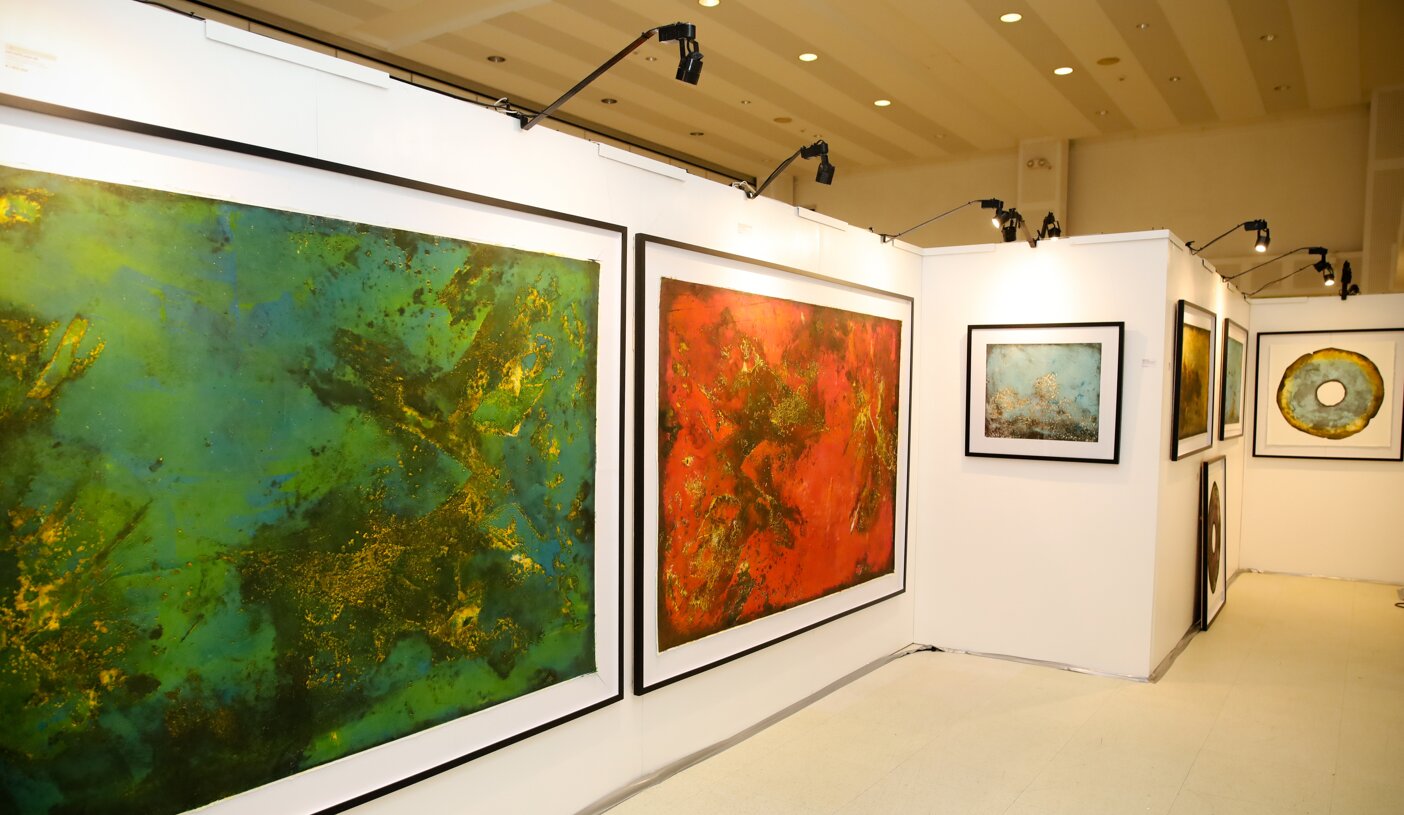 More works from Godin's exhibition