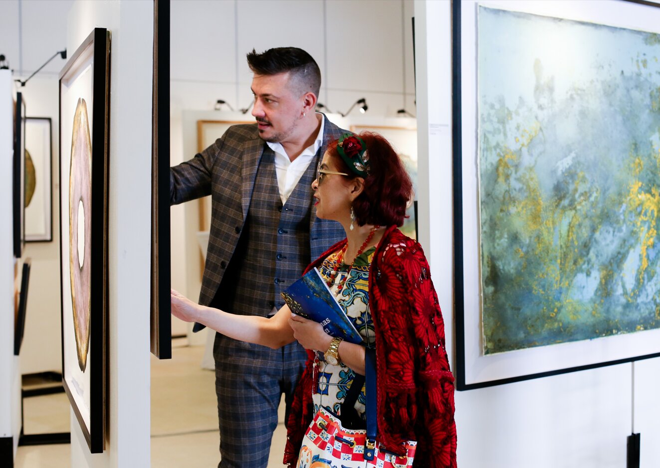 Thomas Godin and Tessa Prieto