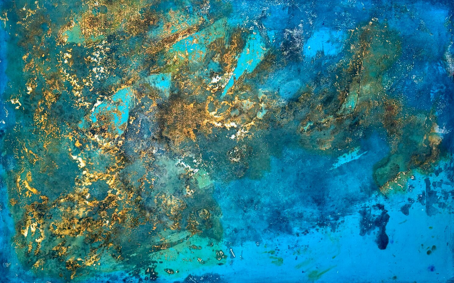 Close-ups of Godin's works