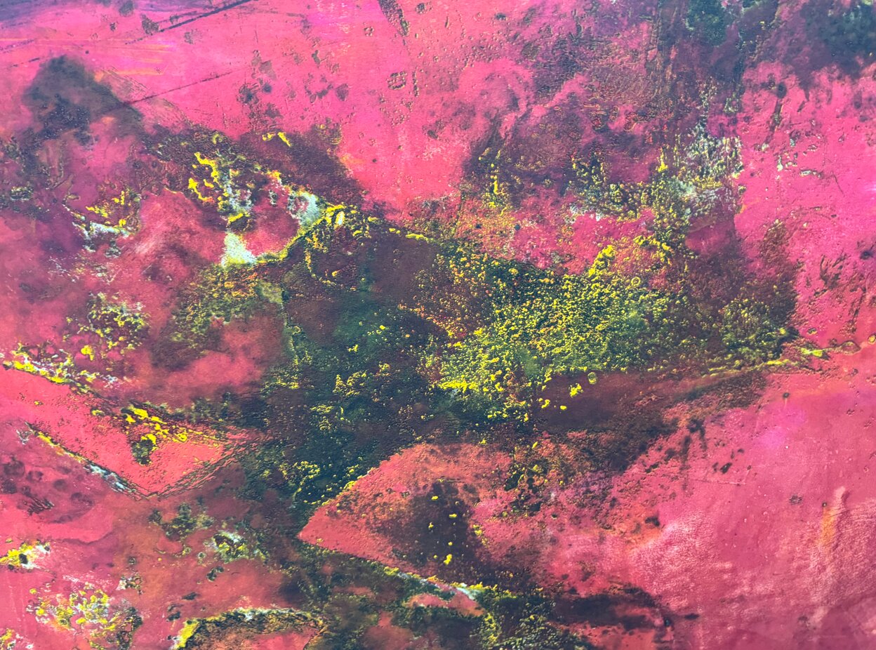 Close-ups of Godin's works