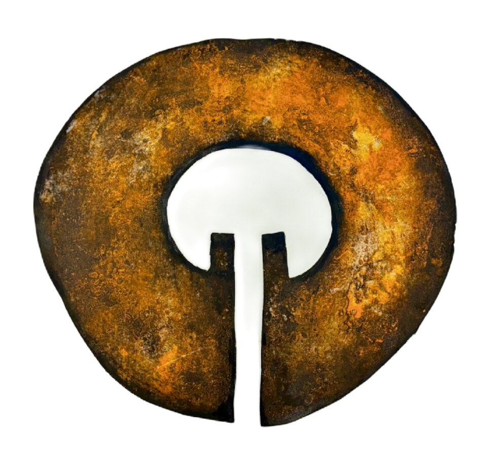 "Ling-Ling-O" (etching on zinc, polychrome print)