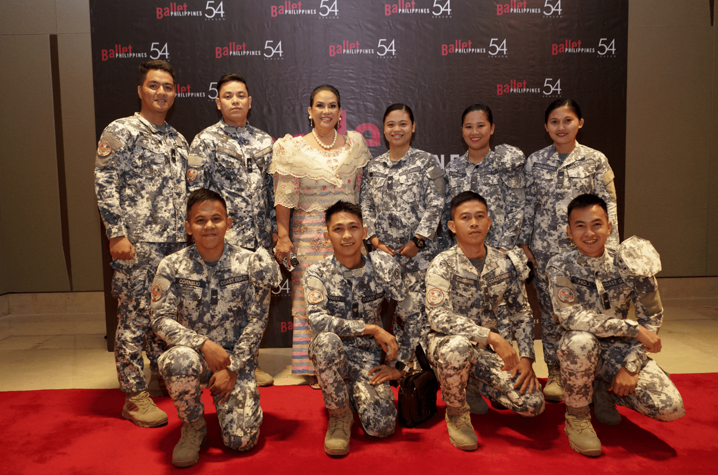 BP President Kathleen Liechtenstein with the Armed Forces of the Philippines