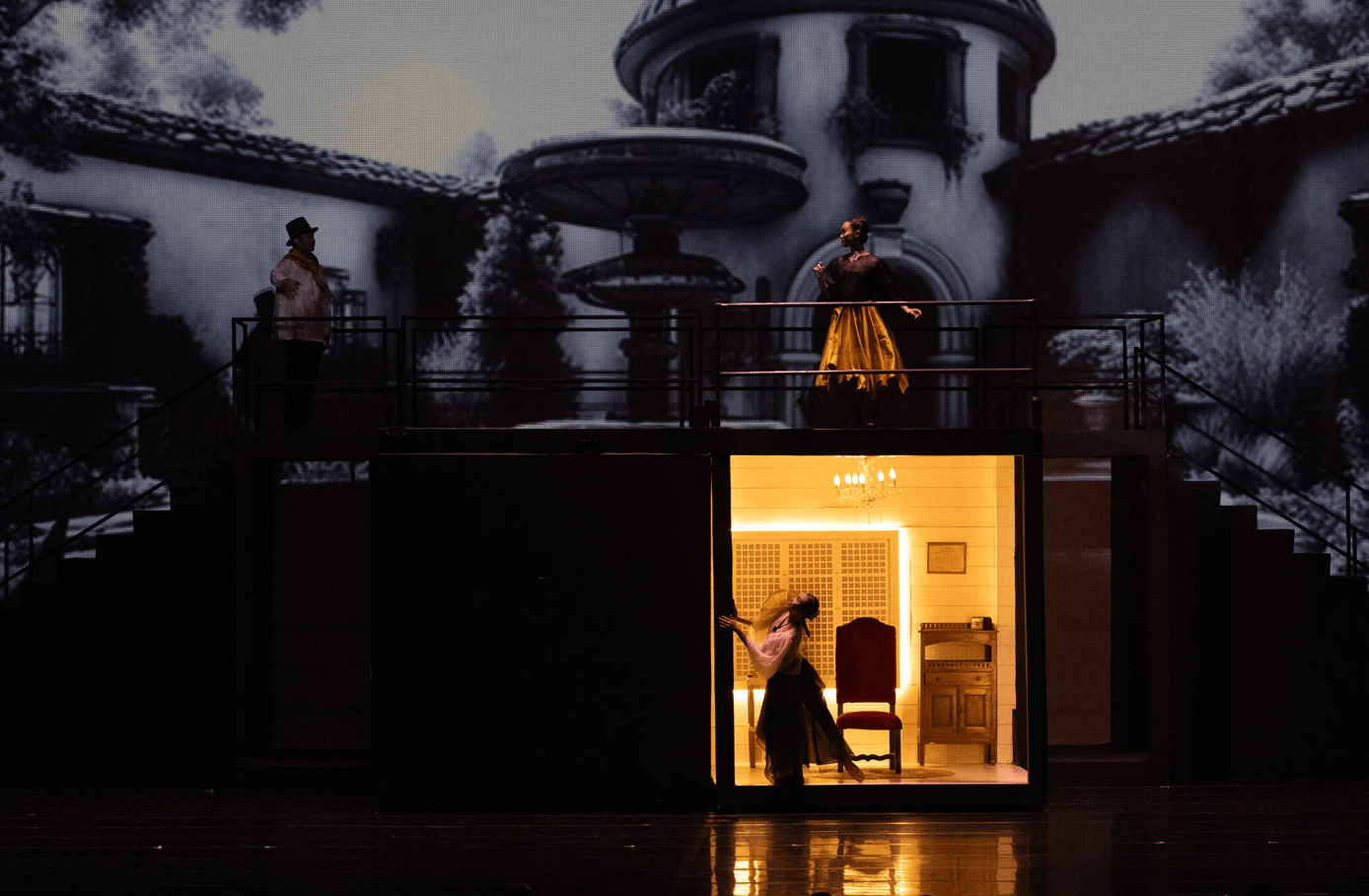 A scene from Ballet Philippines' "Limang Daan"