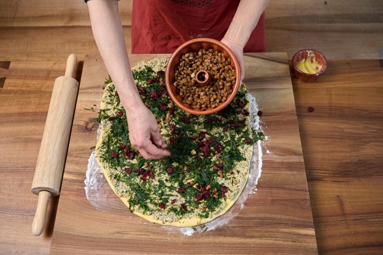 Bake a traditional potica when you visit the Church of the Assumption in Lake Bled