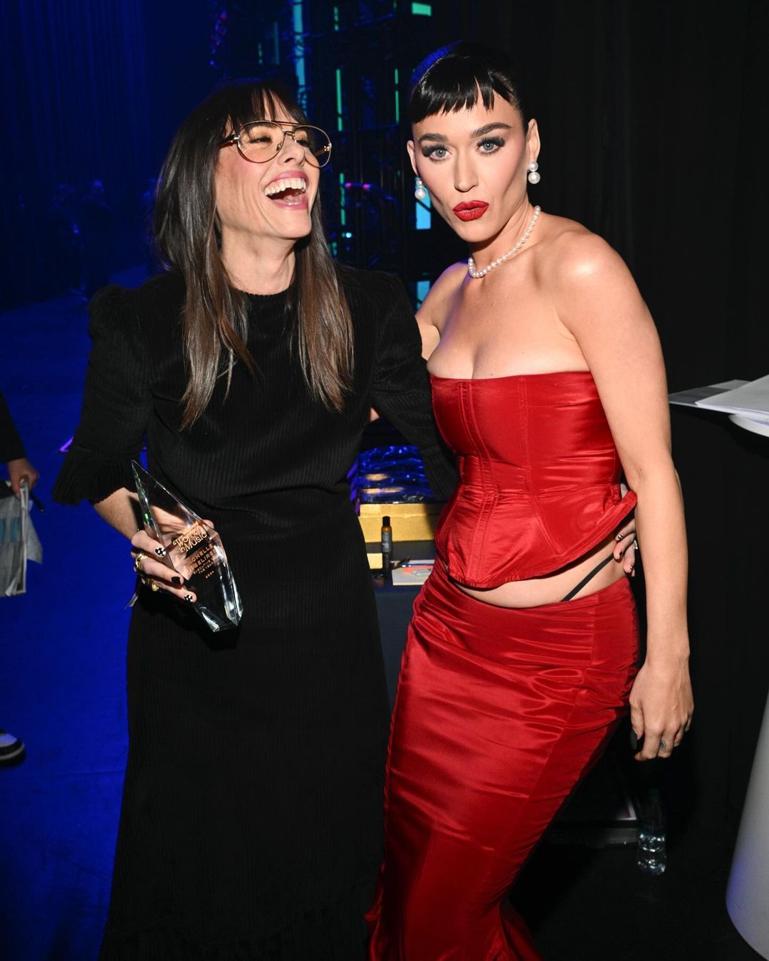 Katy Perry and Michelle Jubelirer