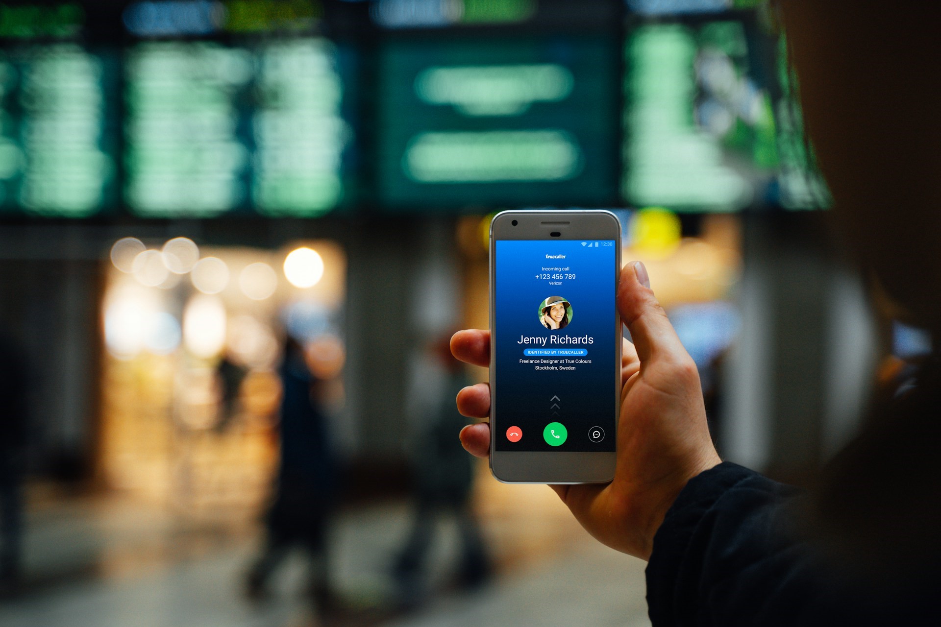 The caller ID in action