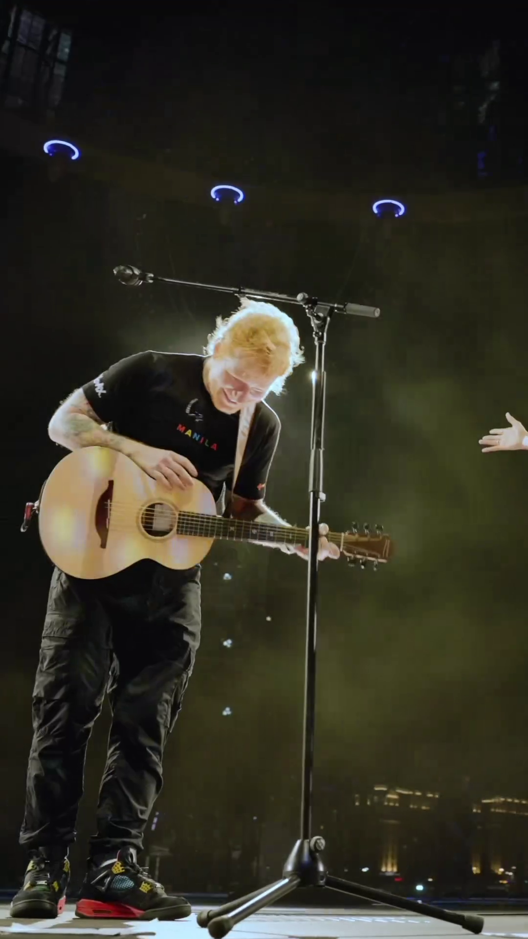 Ed Sheeran in Manila