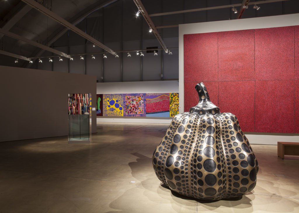 Yayoi Kusama's exhibit at Helsinki Art Museum