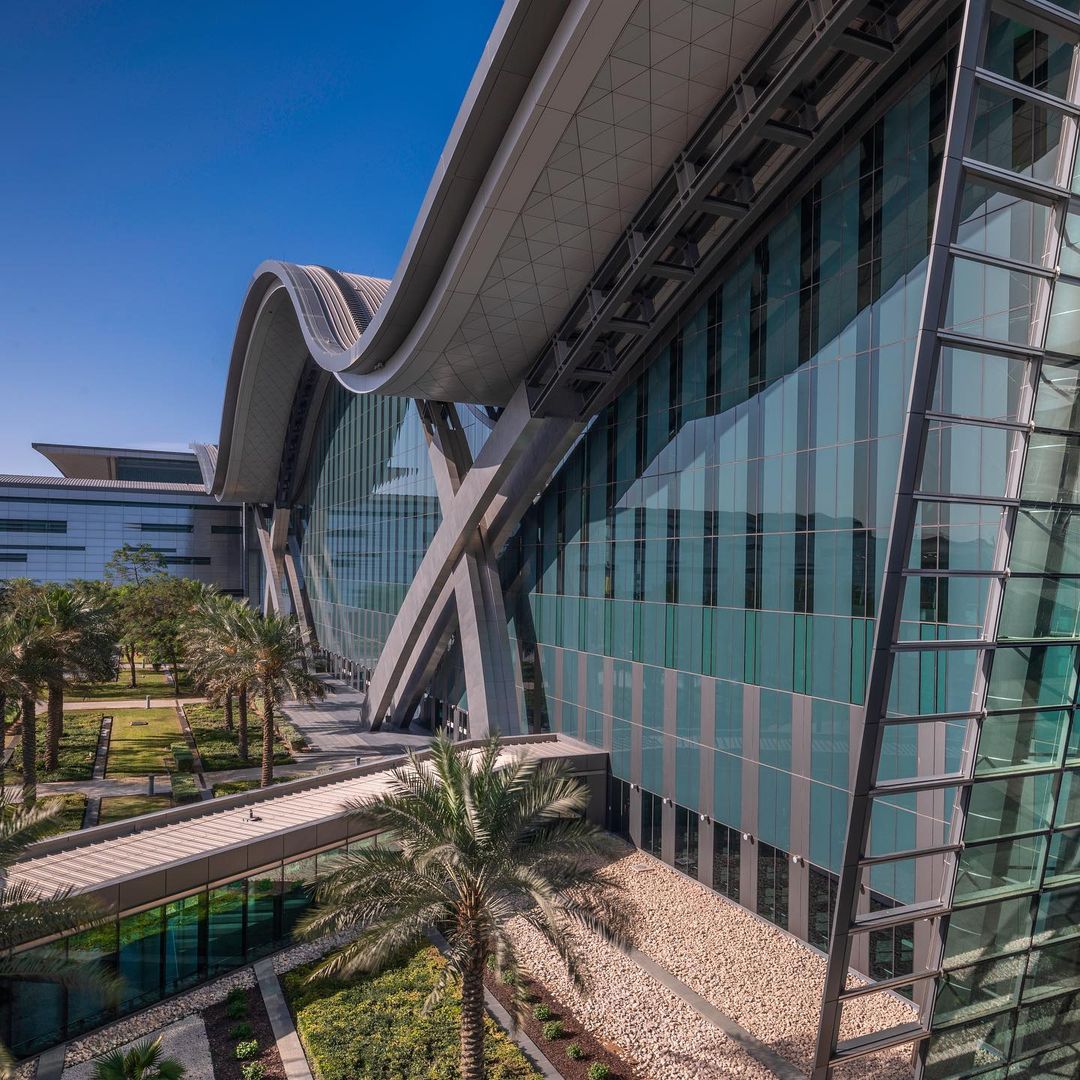 The facade of top airport in the world