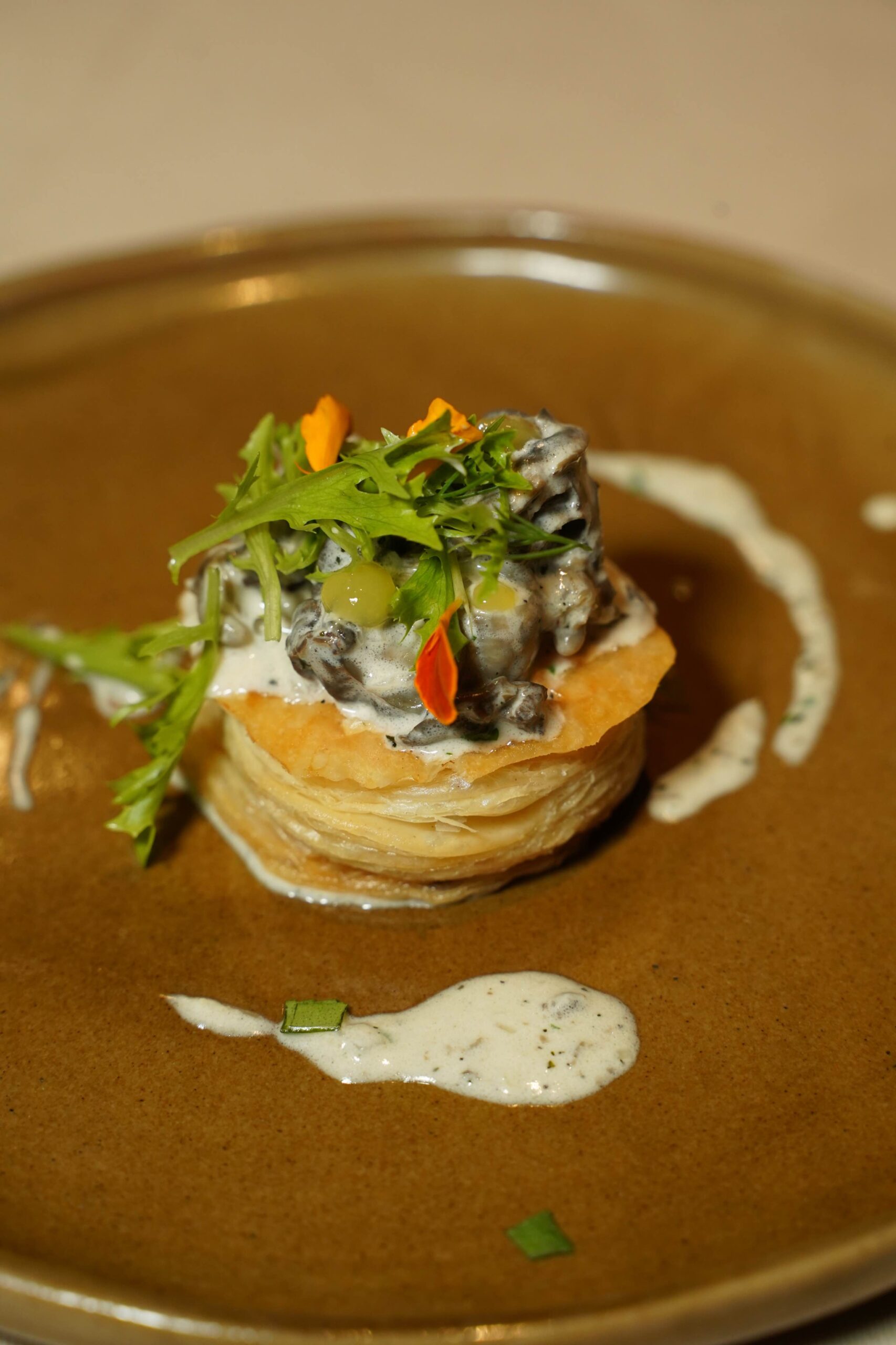Escargot Fricassée Vol au Vent