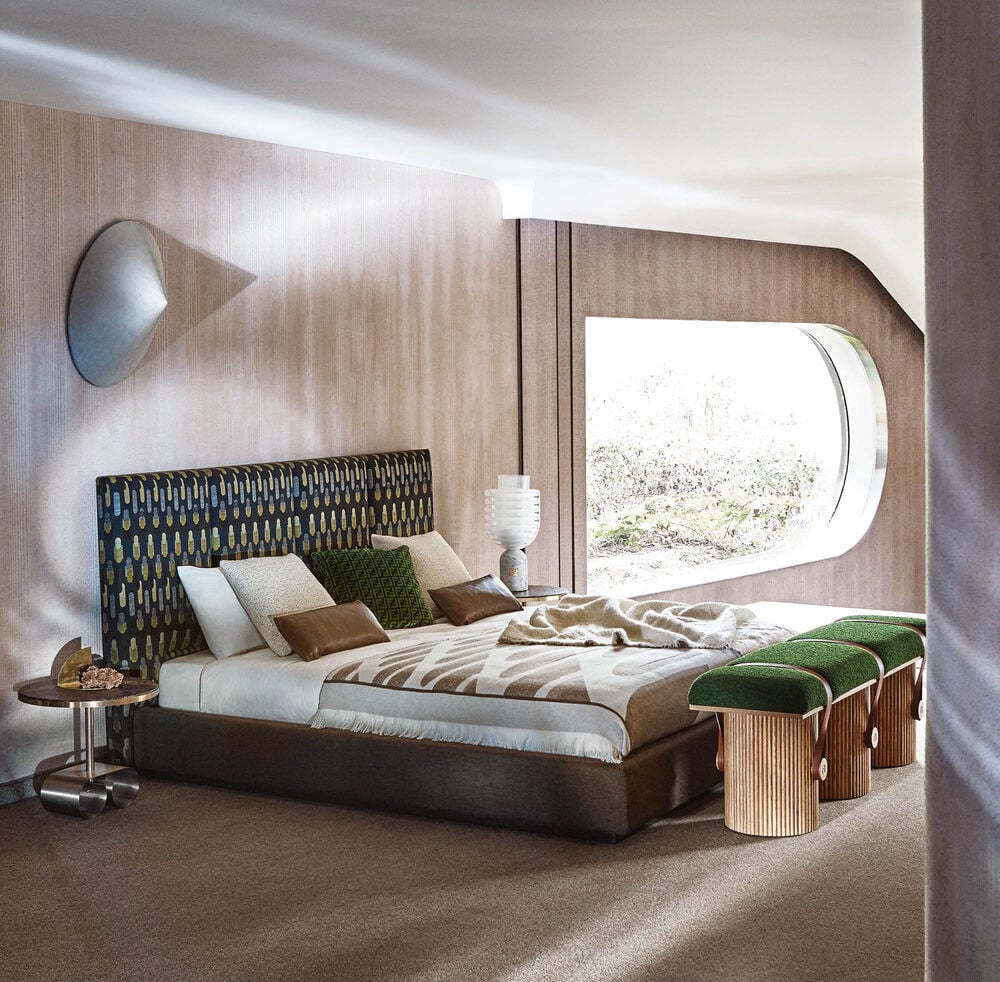 Fendi Casa’s “Delano Bed”