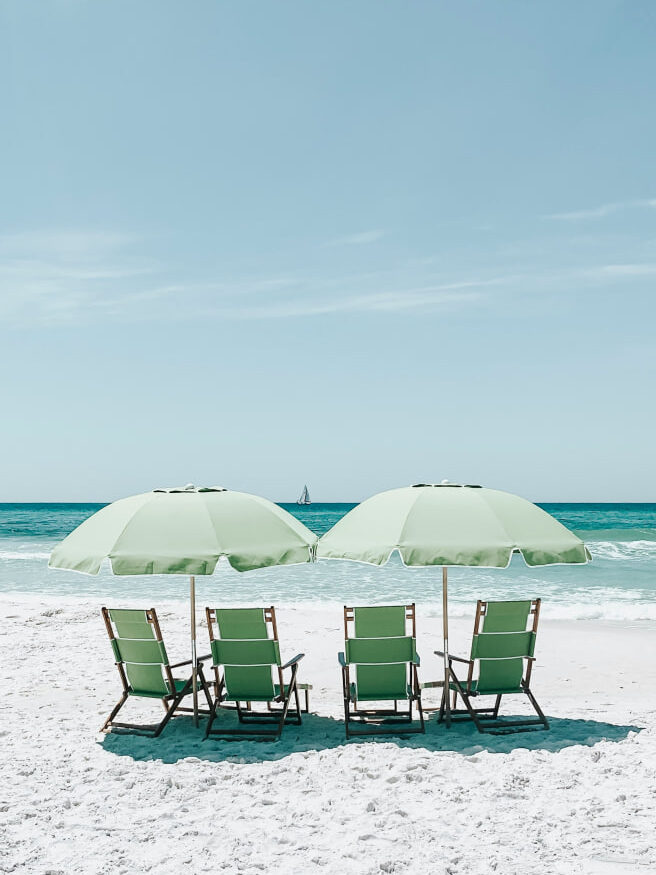 Bring chairs for a relaxing lounging experience