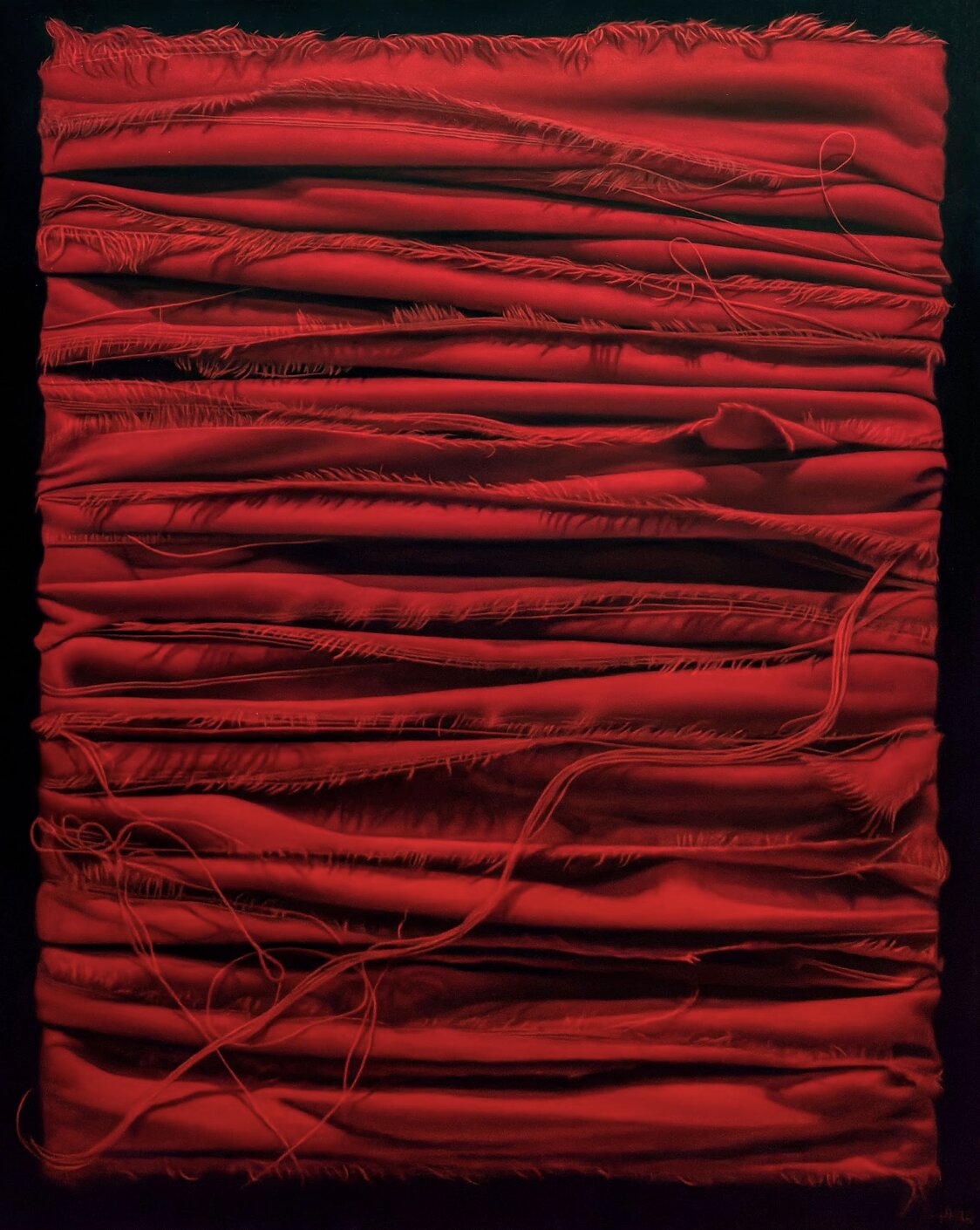 TOP LEFT: Max Balatbat's "Manila" ; TOP RIGHT: Mark Andy Garcia's "Lost in Silence"; BOTTOM LEFT: Isko Andrade's "Bandage from the Past"; Alfredo Esquillo's "Dial-A-God"