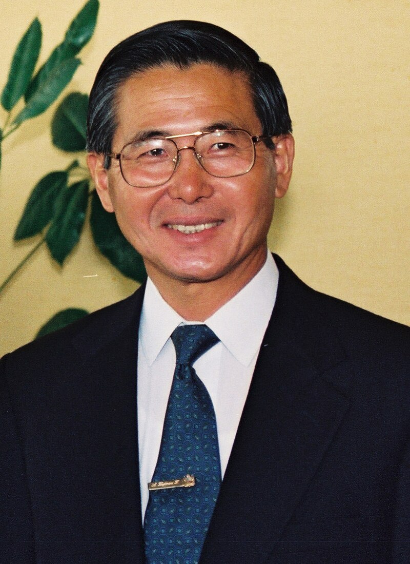 Alberto Fujimori in 1991/Photo by the European Union via Wikimedia Commons