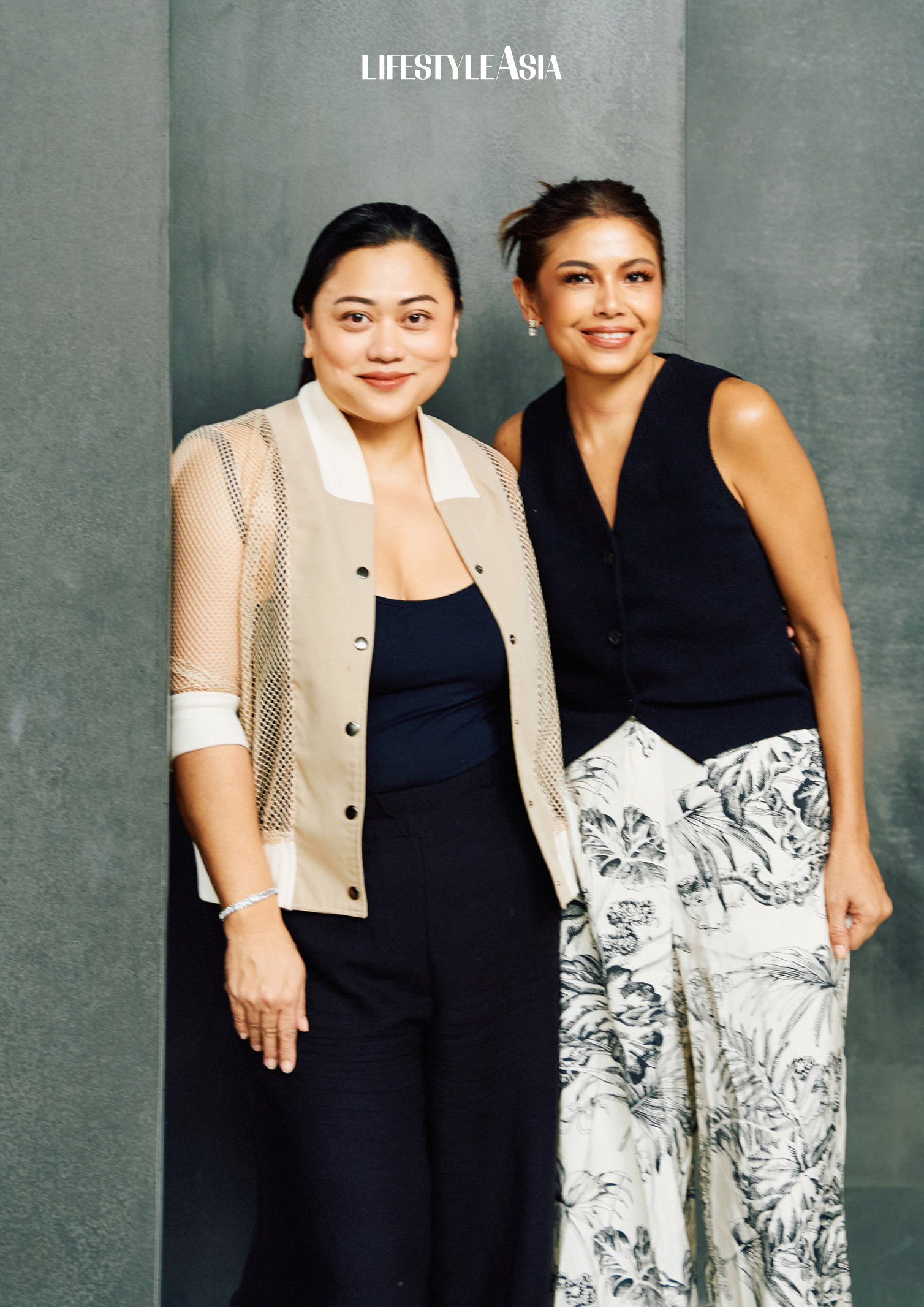 Candy Dizon with July 2024 Alpha cover star, Odette Pumaren