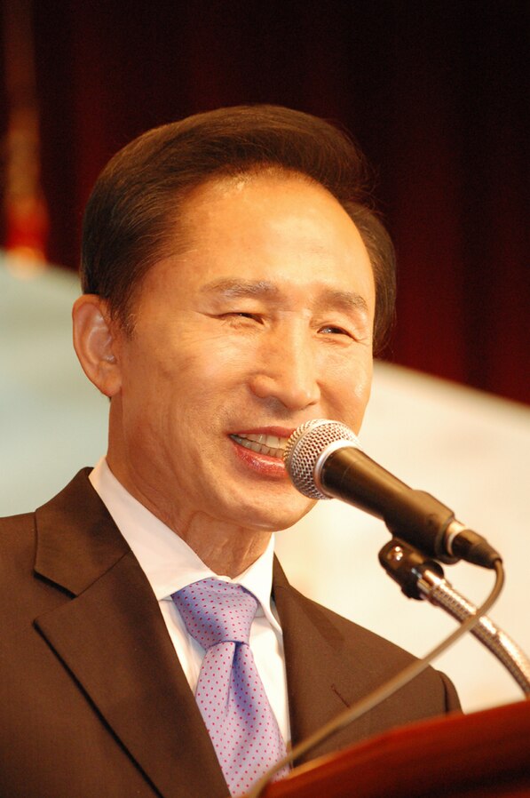 Lee Myung-bak/Photo by Kinocine via Wikimedia Commons