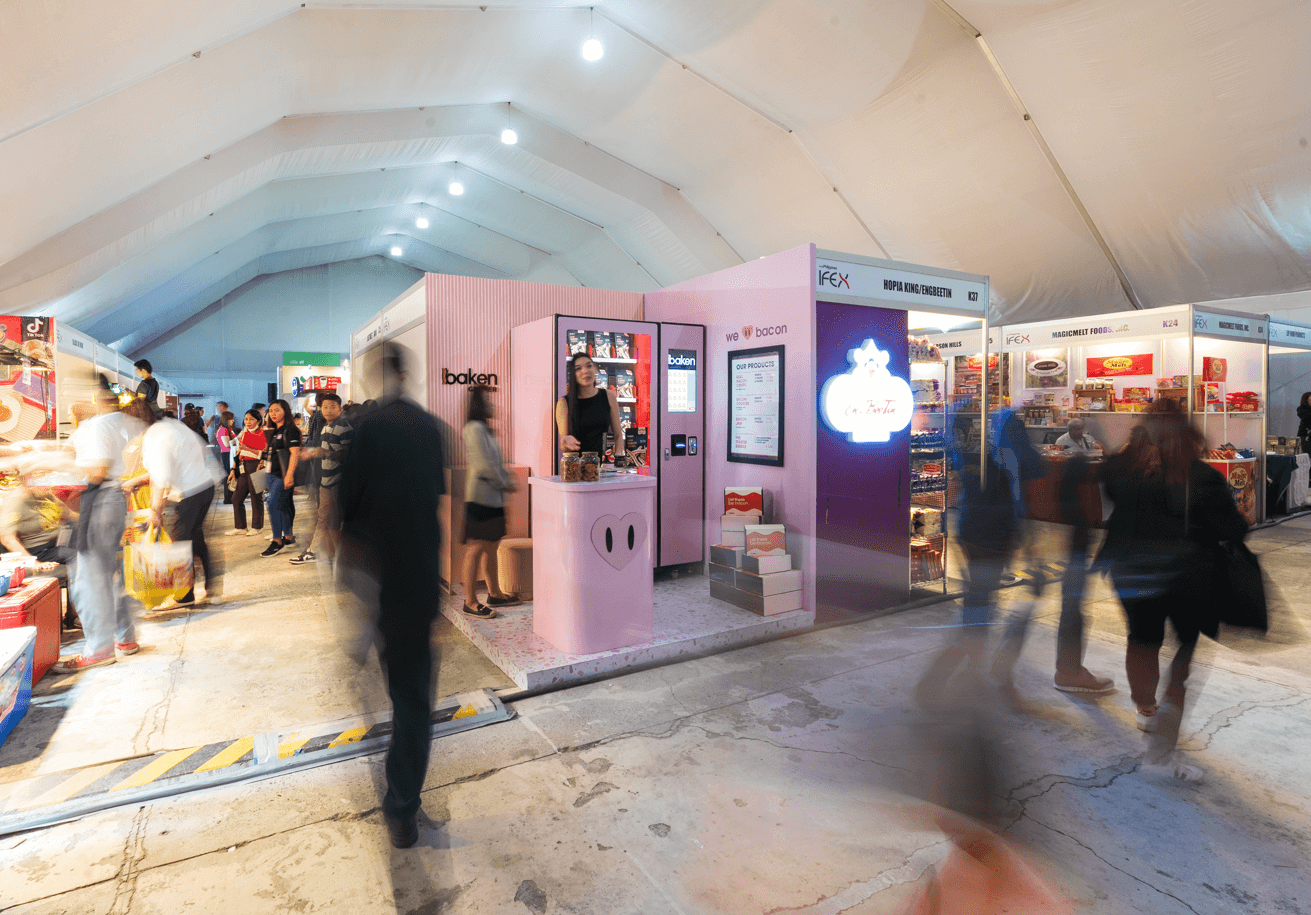 Baken Grocer with its nifty vending machine for convenient transactions